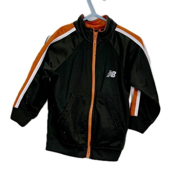 New balance, full zip athletic jacket toddler 2T/24M 100% polyester  - Picture 1 of 8